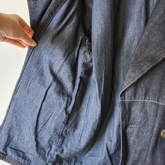 Free People 'Street Car' Denim Coat size S - Picture 14 of 14